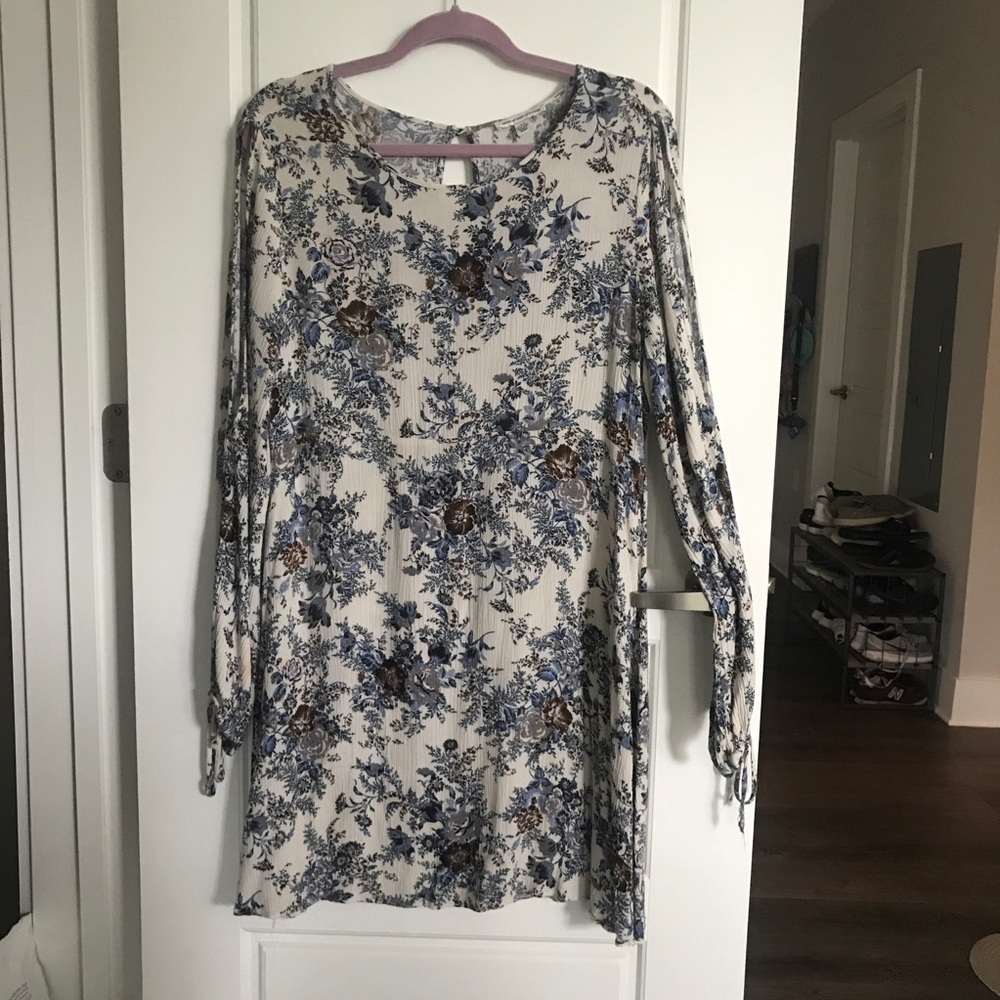 Floral Long Sleeve Dress